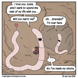 Worm problems.