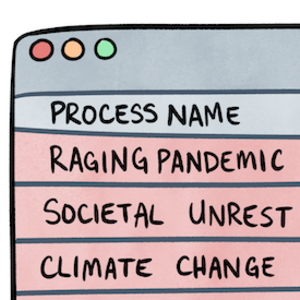 Rona Comix: CPU Load