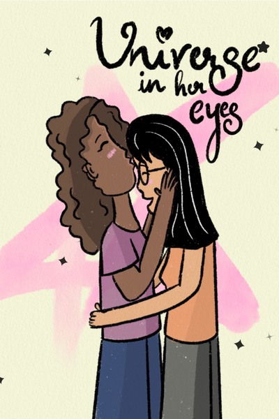 Universe in her eyes 