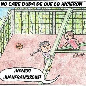 Me subo a una canasta y pasa esto...