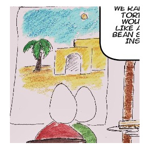 Sloppy Bean Sandwich