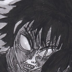 the face of the real monster