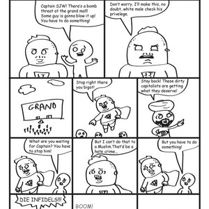 The adventures of Captain SJW