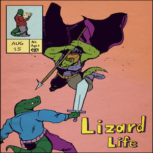 Lizard Life Chronicles Event- TapasxKickstarter_Daydreaming