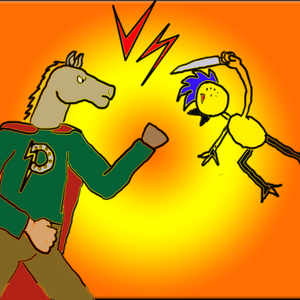 Killer pollo vs Ponyman