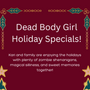 Dead Body Girl: Holiday Specials