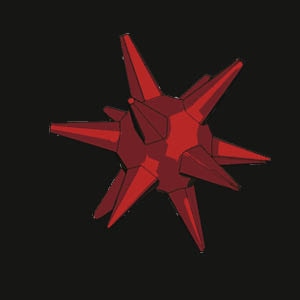 the 11 pointed stone