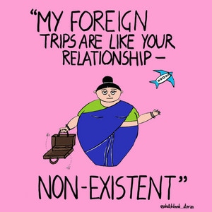 Relationships and foreign trips