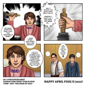 Short Comic: Happy April Fool's 2021!