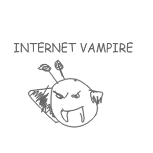Vampire on the internet