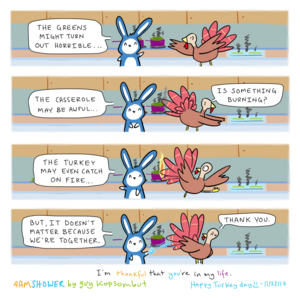 gobble gobble.