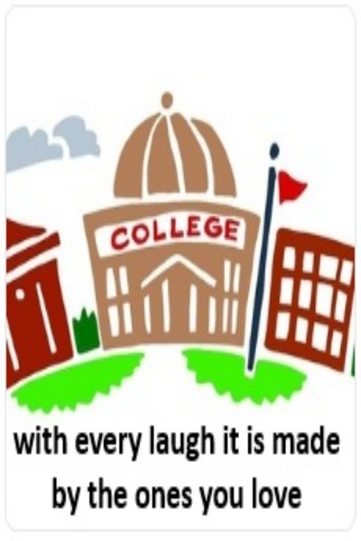 with every laugh it is made by the ones you love