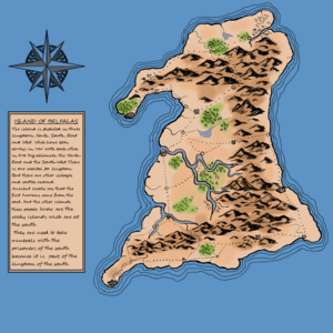 Map: Island of Belfalas