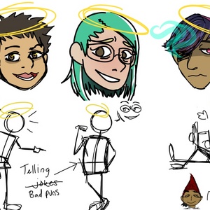 no clue why they're angels but they are.