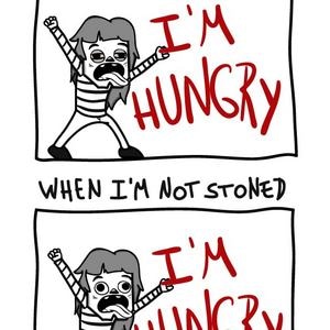 When I'm stoned vs when I'm not