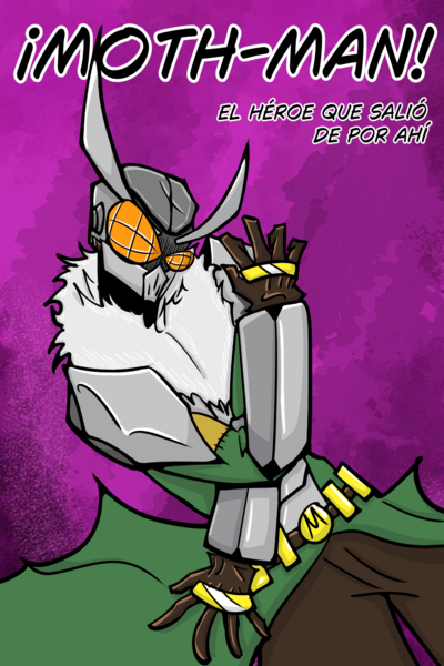 &iexcl;Moth-Man! El h&eacute;roe que sali&oacute; de por ah&iacute;