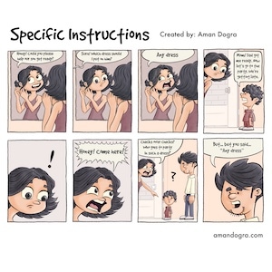 Specific Instructions