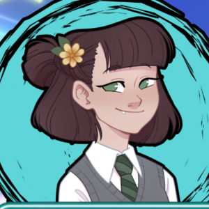 "A Trio, a Mascot Character, and a Killing Game Walk Into a Bar" (68.1)