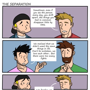 Will And Raph Read Will and Raph Chronicles :: The separation | Tapas Community