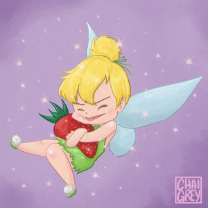 Tinkerbell Fanart (Twitch stream fail)