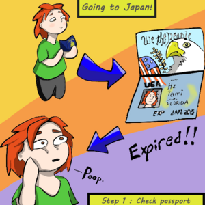 Go to Japan: Step 1 Passport