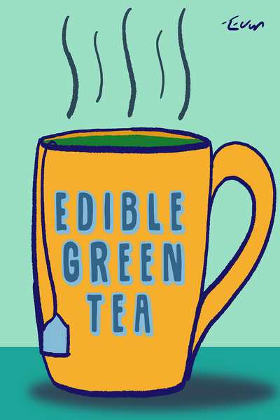 Edible Green Tea