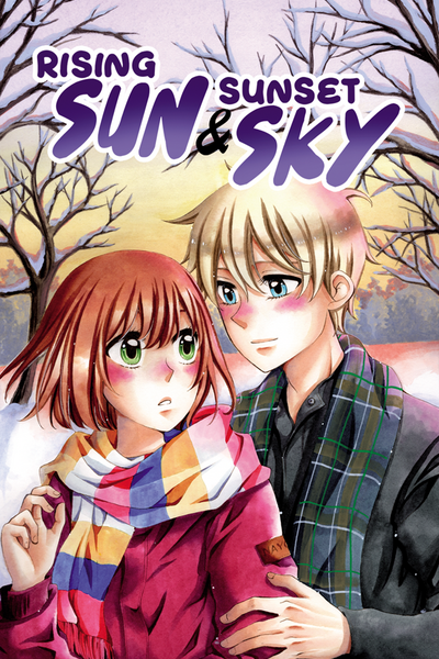 Rising Sun and Sunset Sky