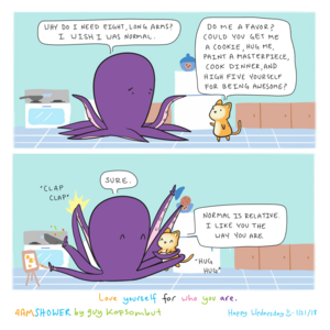 more arms, more hugs.