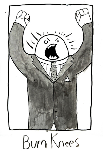 Bum Knees