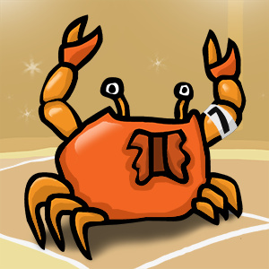 Crab race.