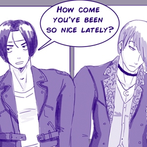 Iori is being oddly 'nice'