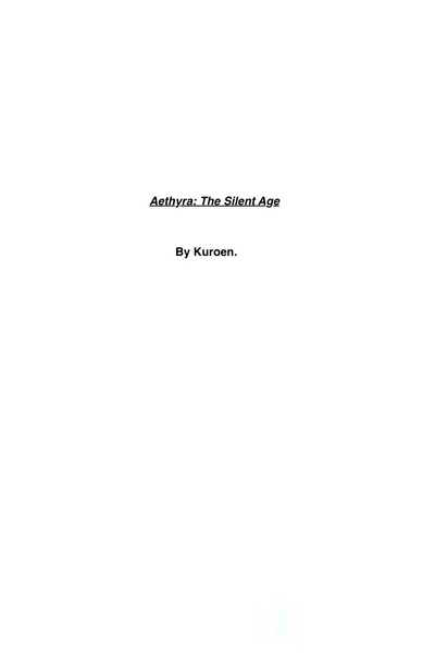 Aethyra: The Silent Age