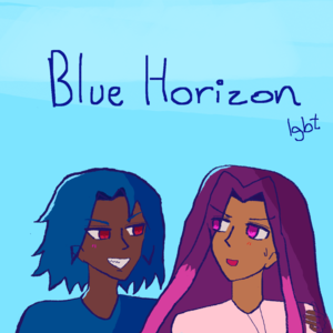 Early artwork for Blue Horizon 01