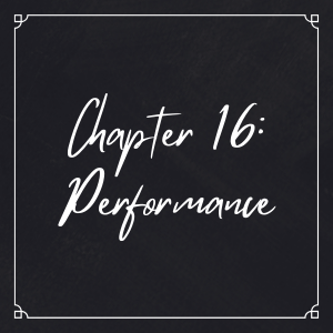 Chapter 16: Performance