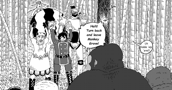 Read Dreaming Stars :: Chapter 4: Monkey Grove | Tapas Community