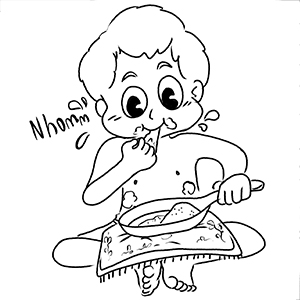 Uma pontinha de galinha