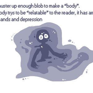 &gt; The blob makes a body for itself