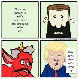Real men cry
