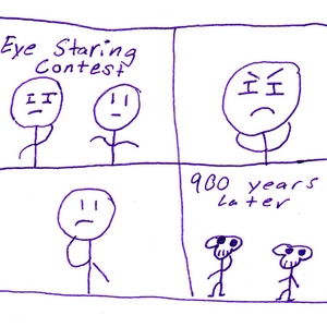 Eye Staring Contest