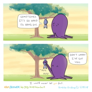 trust fall.