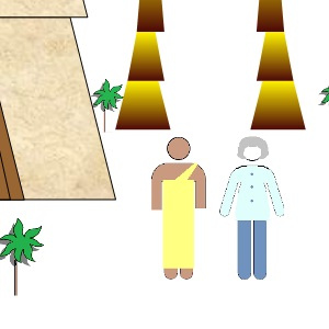 Rita Gelman Makes Friends in Bali