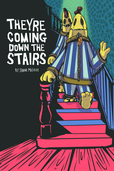 They're coming down the stairs comic
