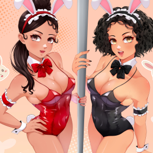 Happy Easter! From Aaliyah and Jalyssa