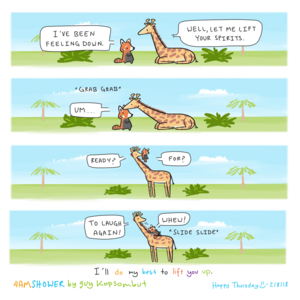 ups and downs.