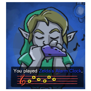 Zelda's Alarm Clock