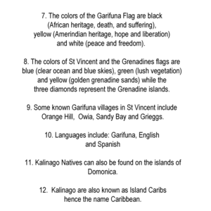 Some Garifuna Facts 