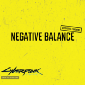 Negative Balance &bull; Shard 03 / 04