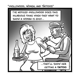 Hollywood, Women, and Tattoos
