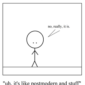 this is a shitty webcomic.