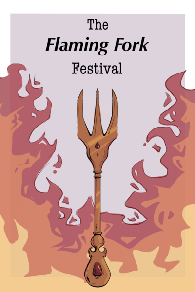 the Flaming Fork festival 